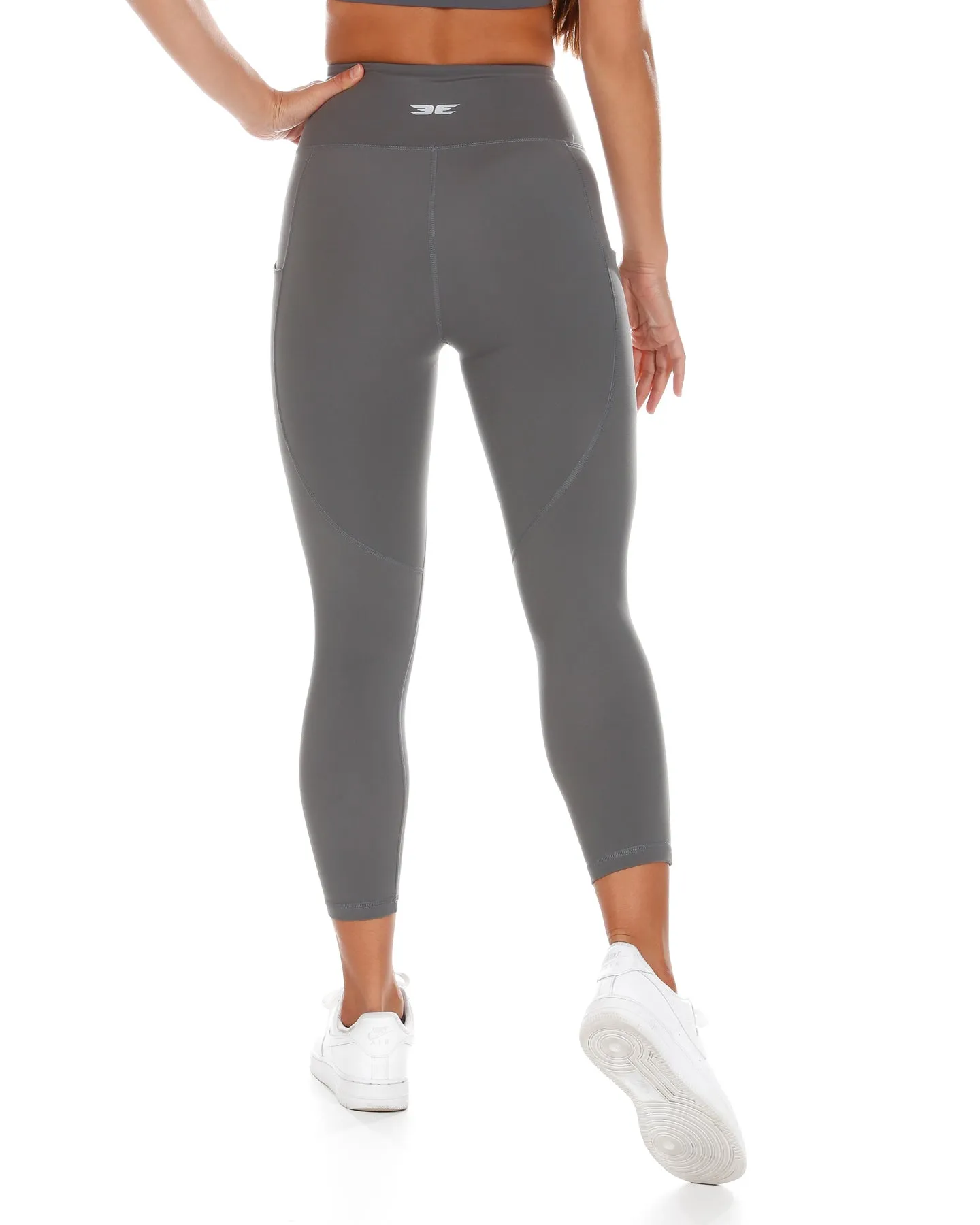 7/8 Aura Ascend Leggings - Cloud Grey