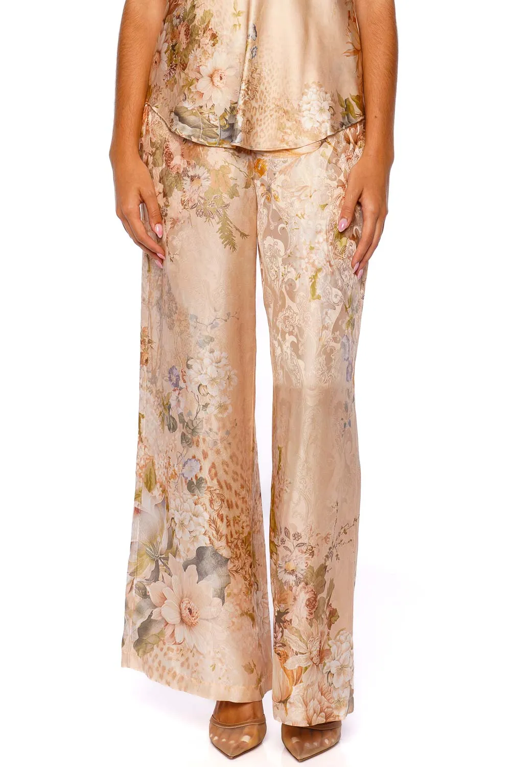 Adorned In Antiquity Minimal Wide Leg Pant