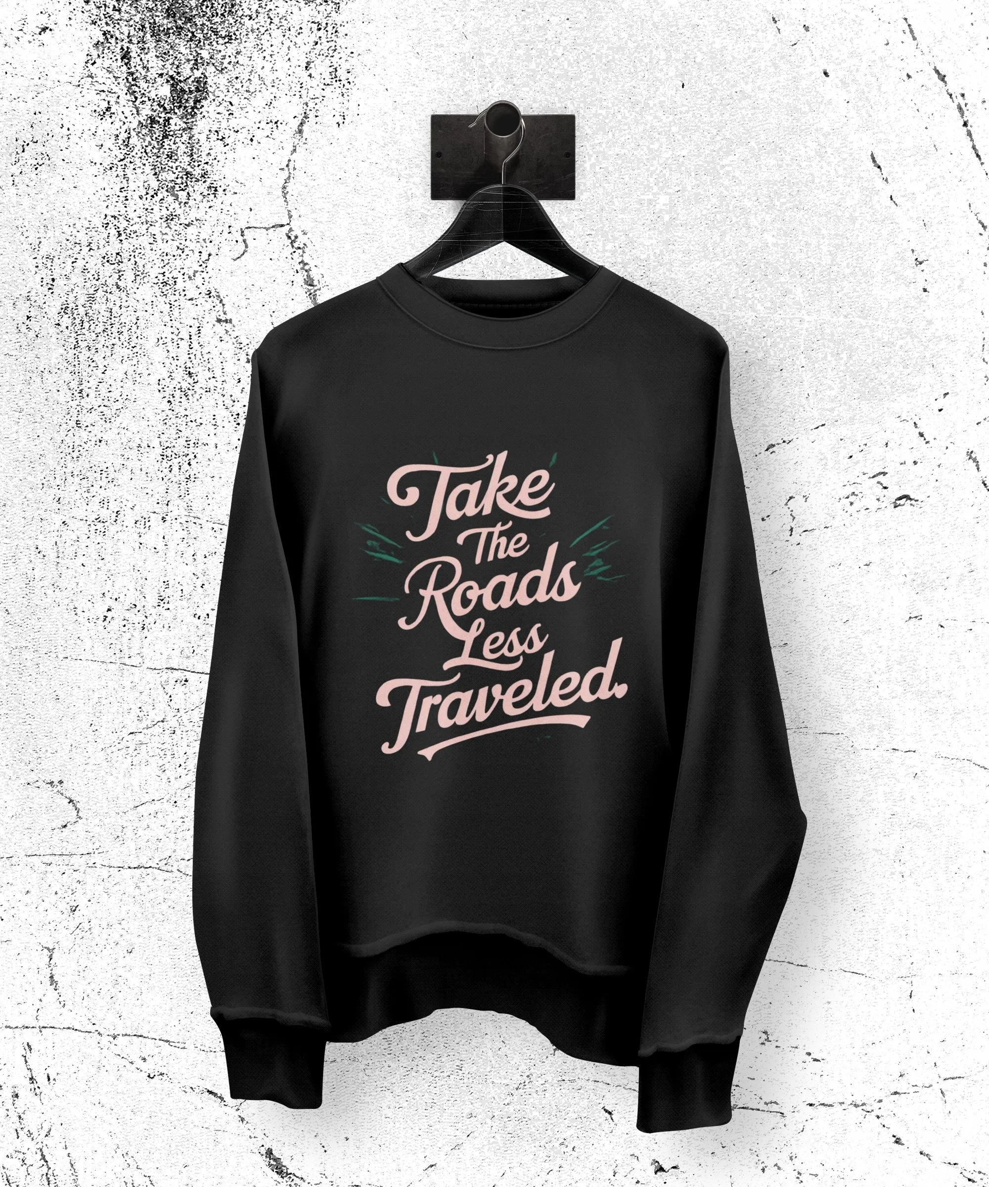 Adventure T-Shirt - Take the Roads Less Traveled Graphic Tee - Wanderlust Apparel