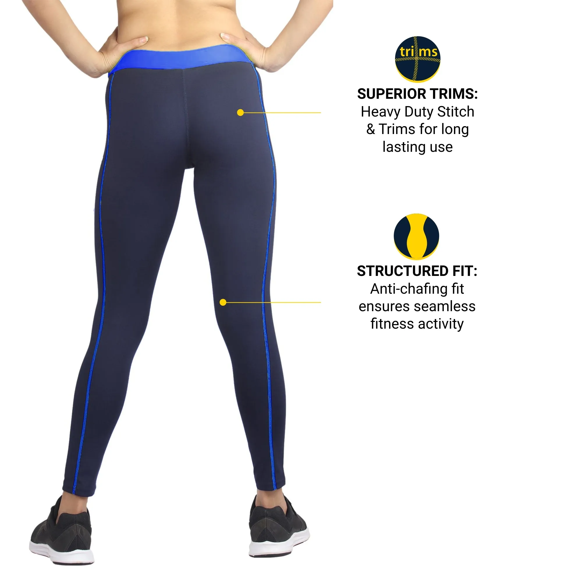 ALL DAY Women LEGGING (Firm Waistband with hydro-dry Tech)