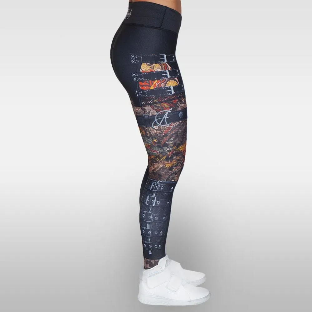 Anarchy Apparel Hellraiser Compression Leggings