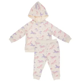 Angel Dear Hoodie and Jogger Set Dreamy Unicorns