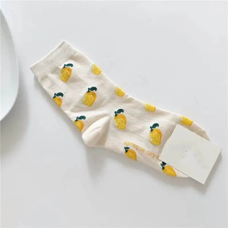 Animal Cartoon Middle Tube Socks