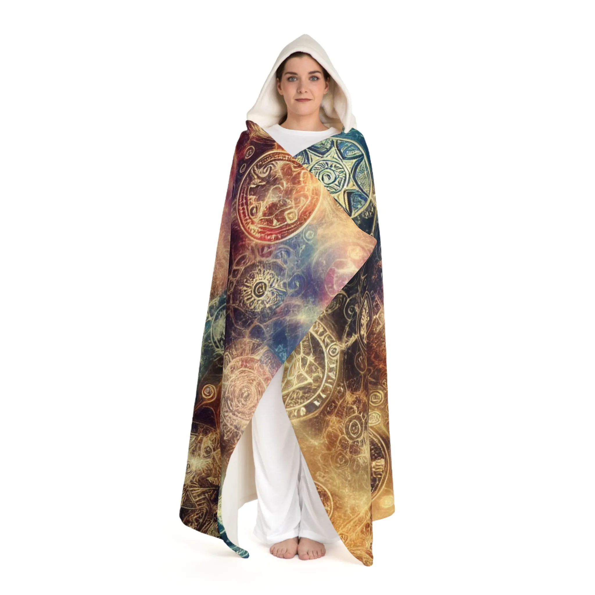 Aria Starlight - Magical Hooded Sherpa Blanket