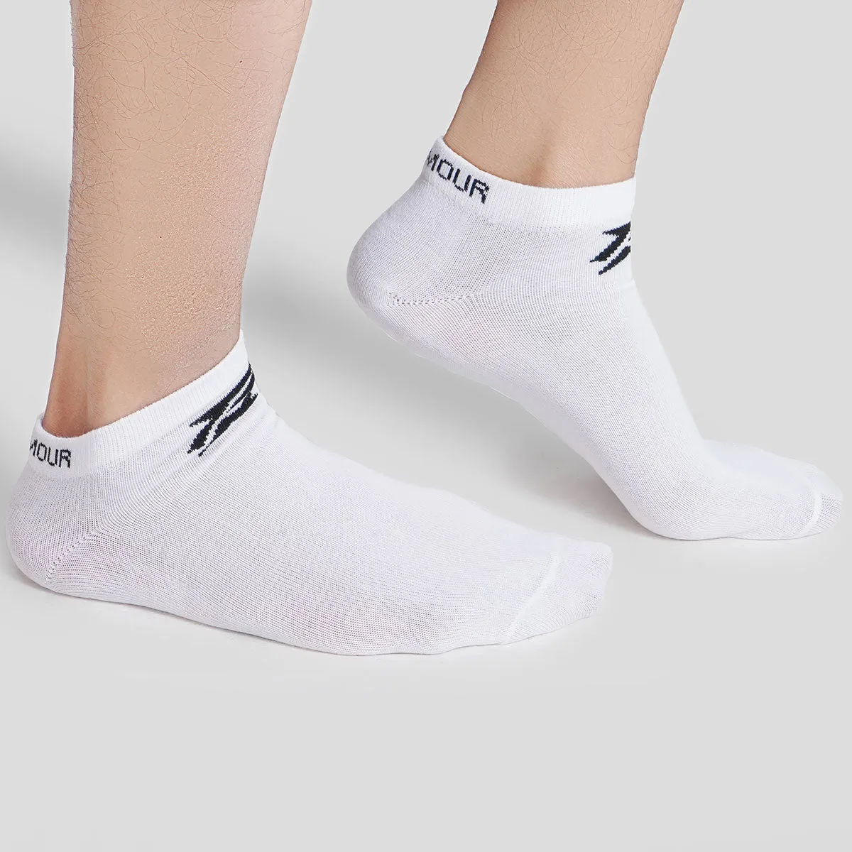 Armour Ankle Socks 3pcs (Black   Grey   White)