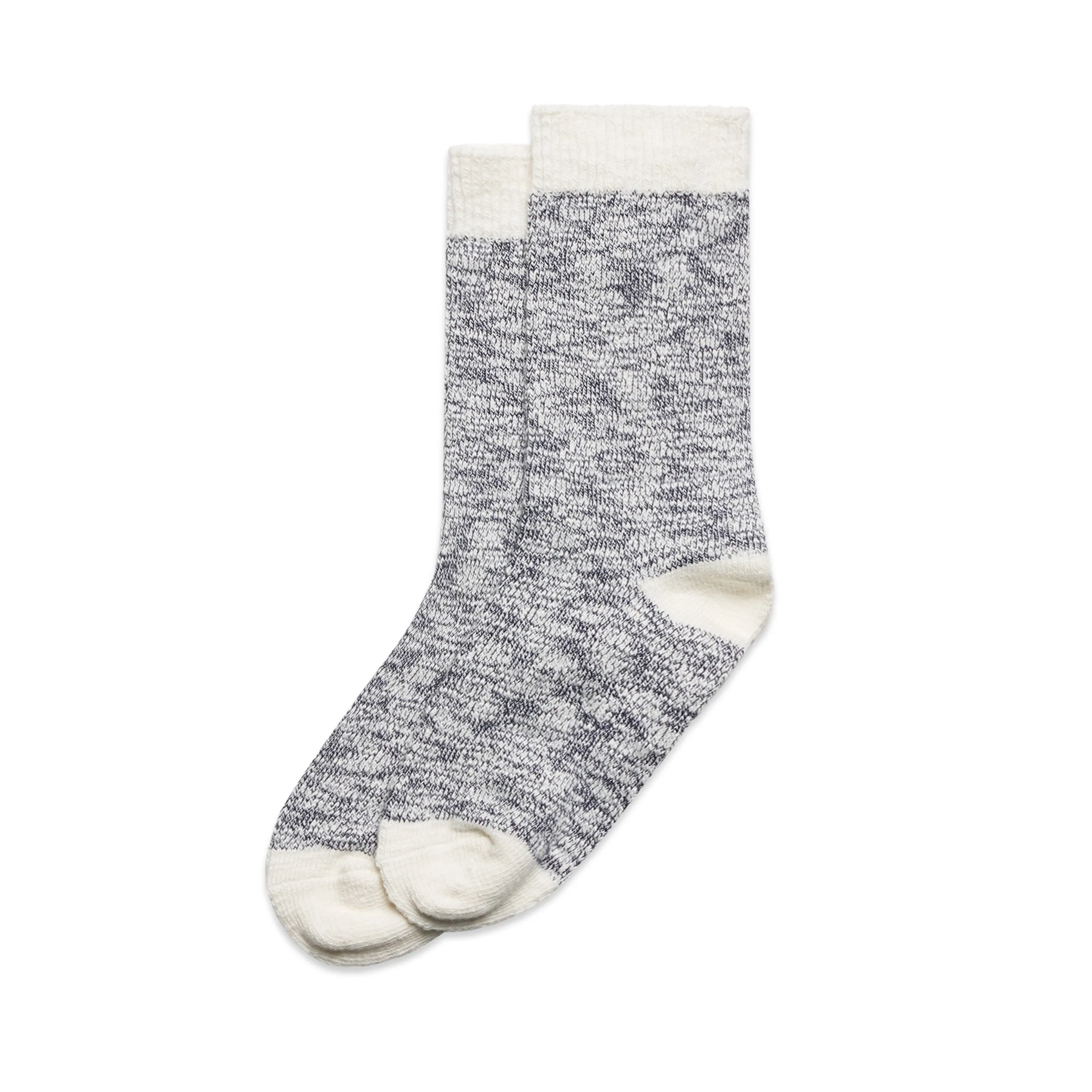 Ascolour Slub Socks (2 Pairs)-(1217)