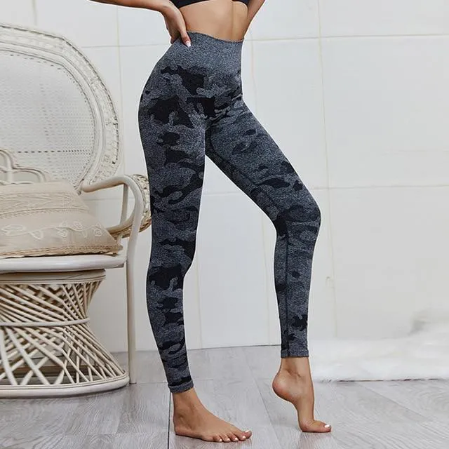 Audrey Camo High Waist Leggings