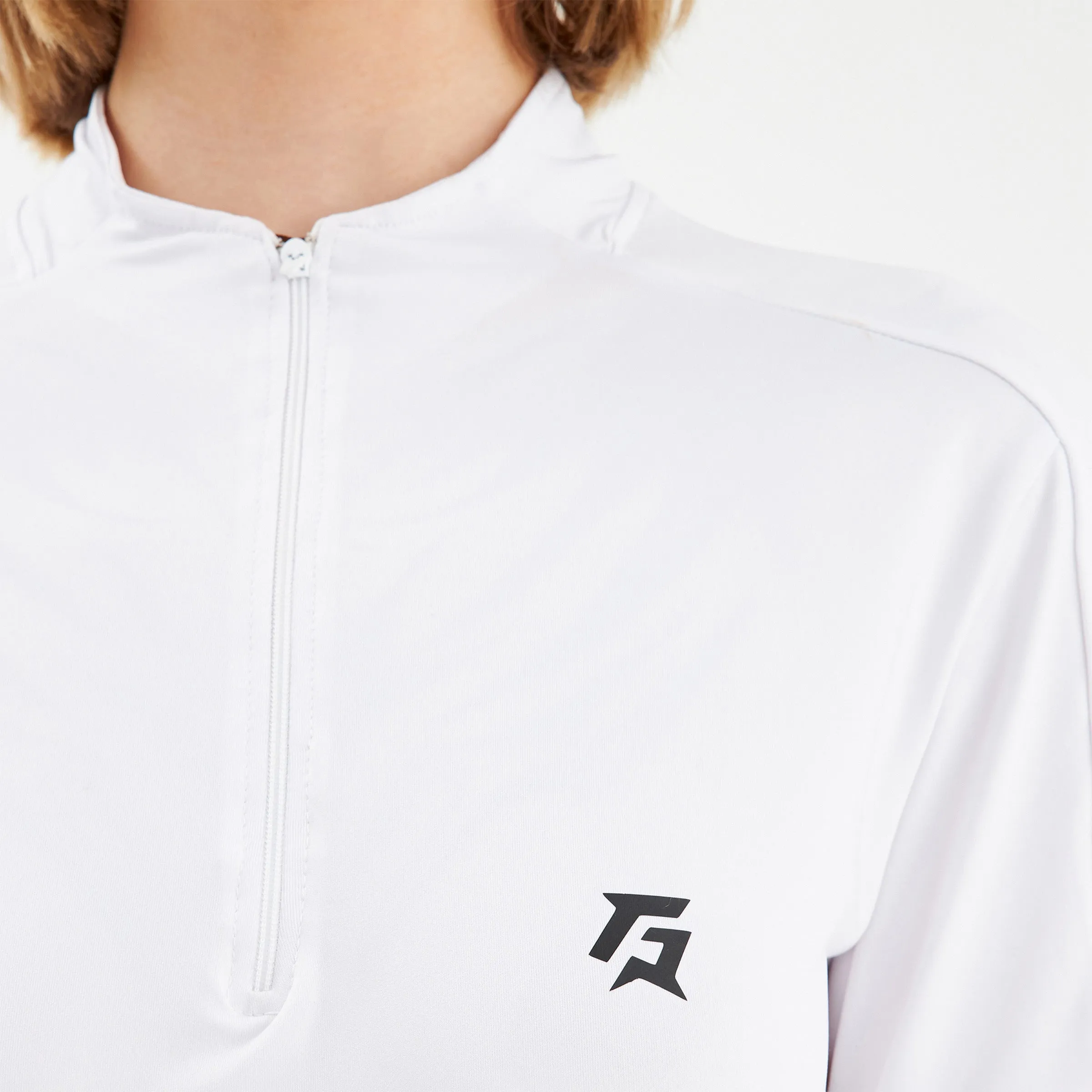 Balance 1/2 Zip Jacket (White)