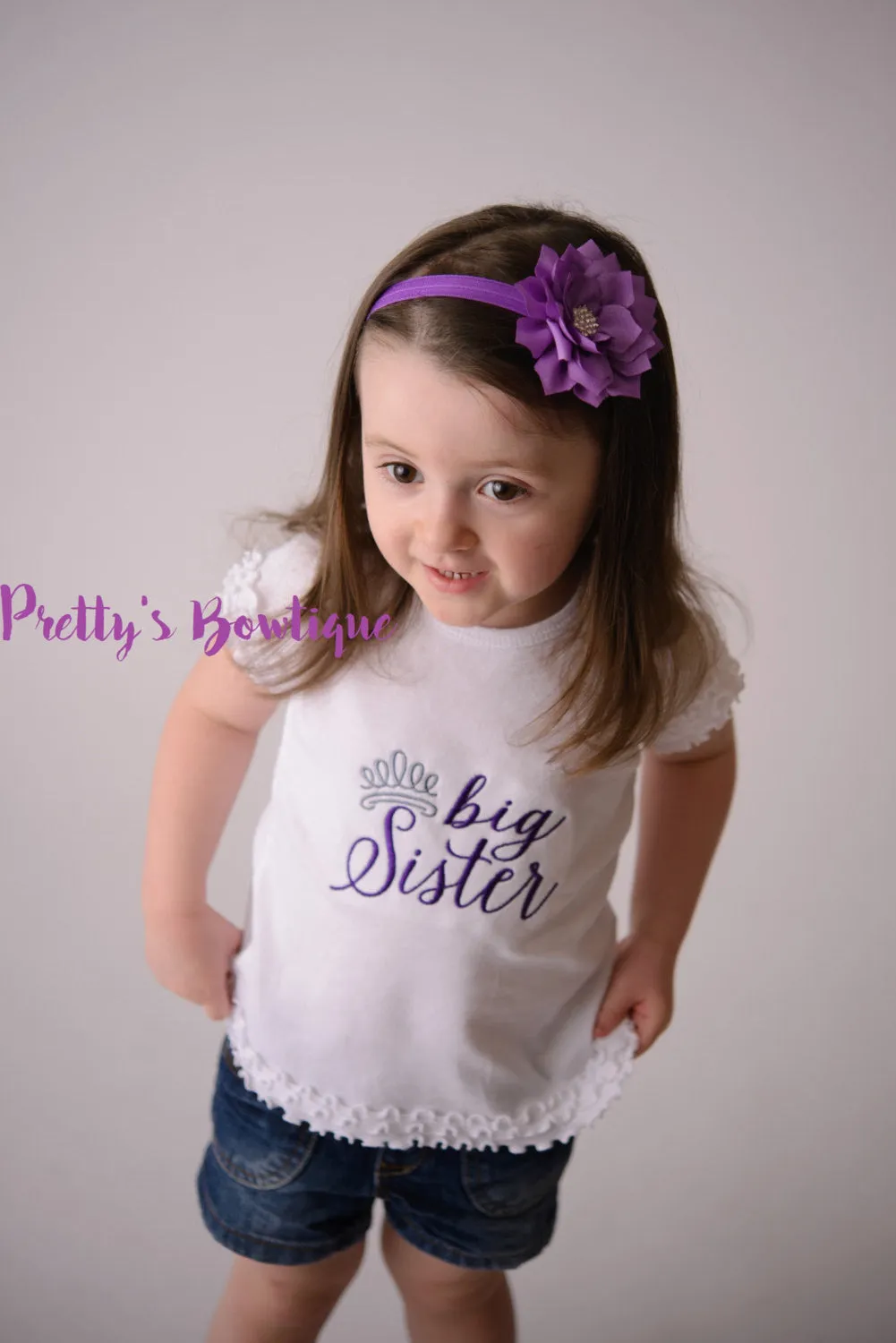 Big Sister Princess--Big Sister Shirt-- Personalized Shirt-- Sibling Sister Shirt Pregnancy Announcement Shirt-- Baby Announcement Shirt--