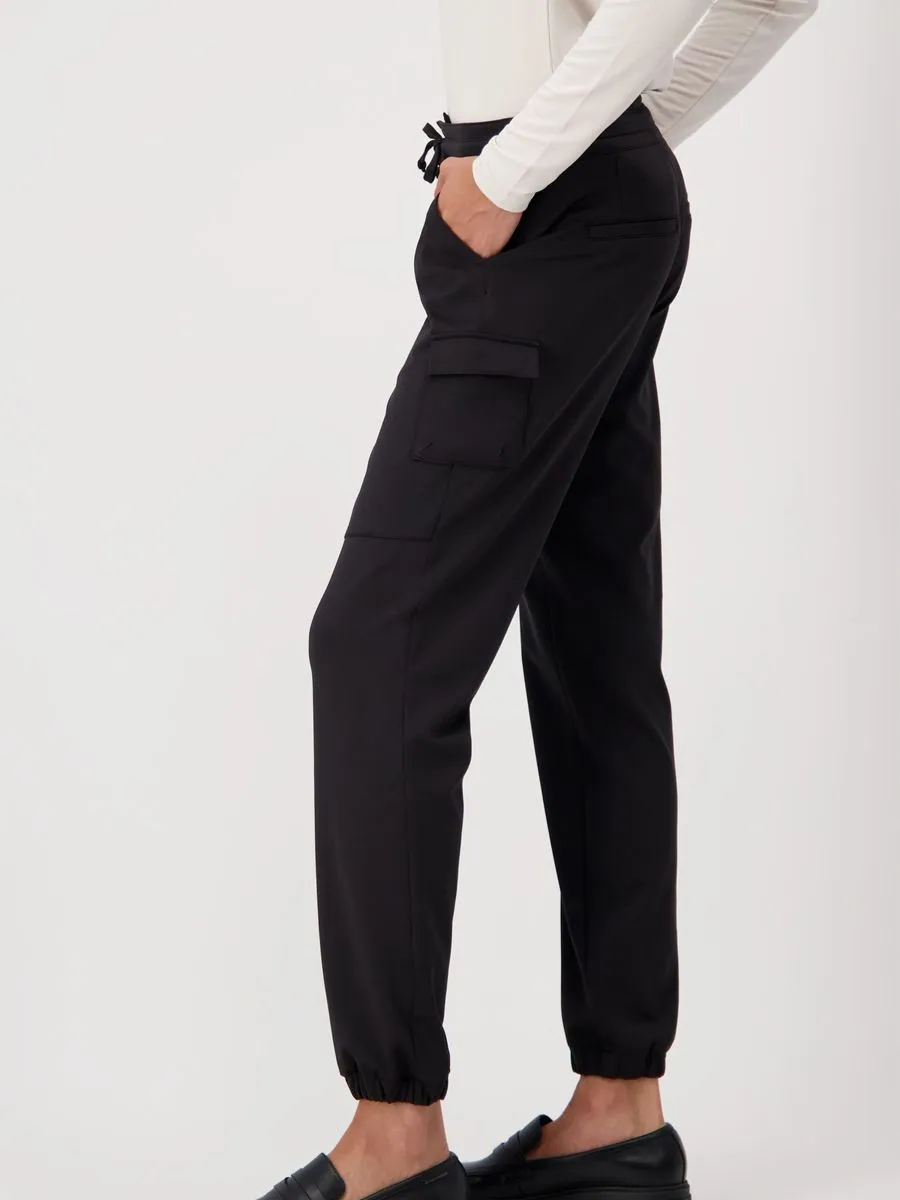 Black cargo trouser