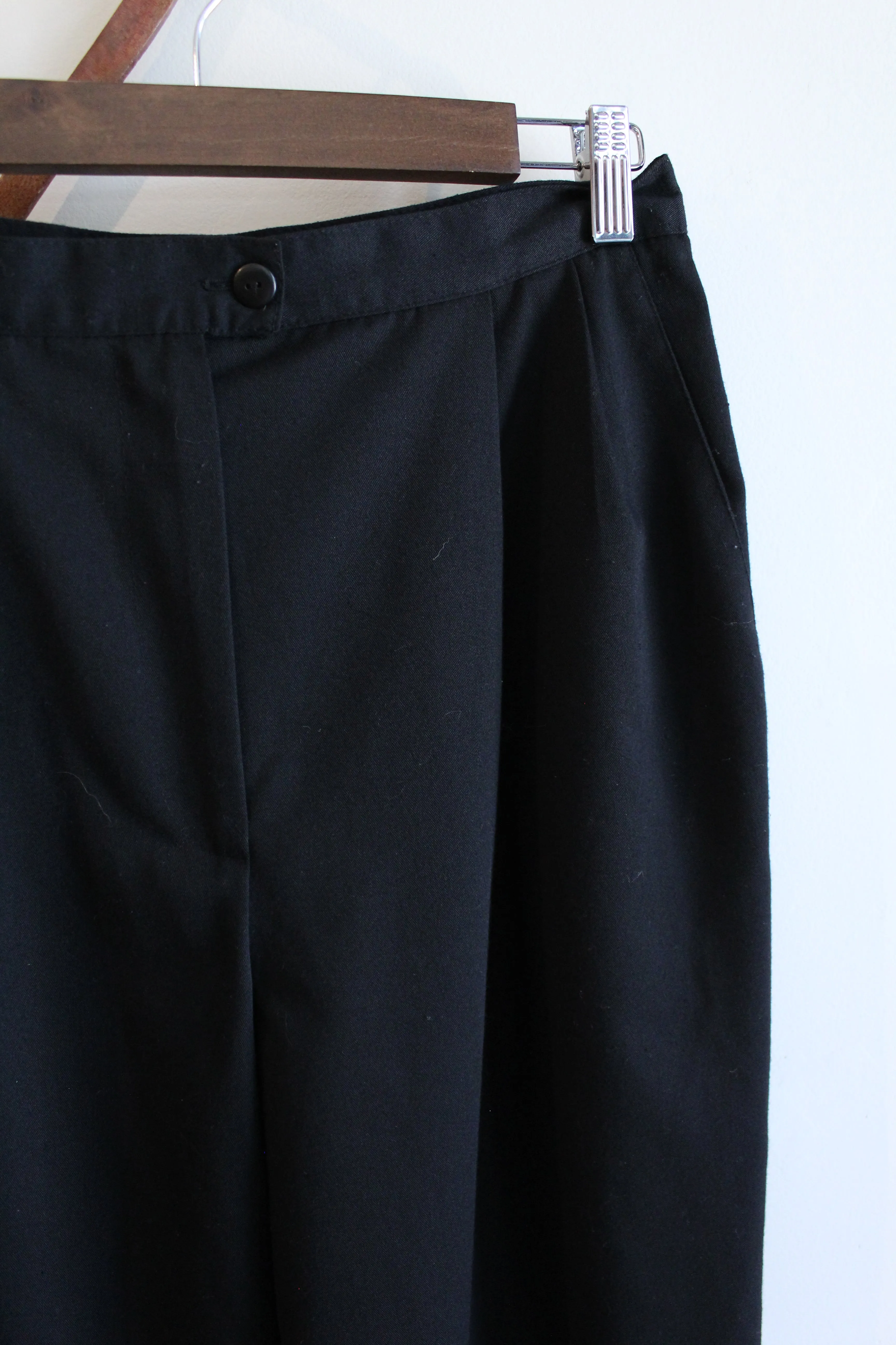 Black Vintage Trousers Pants