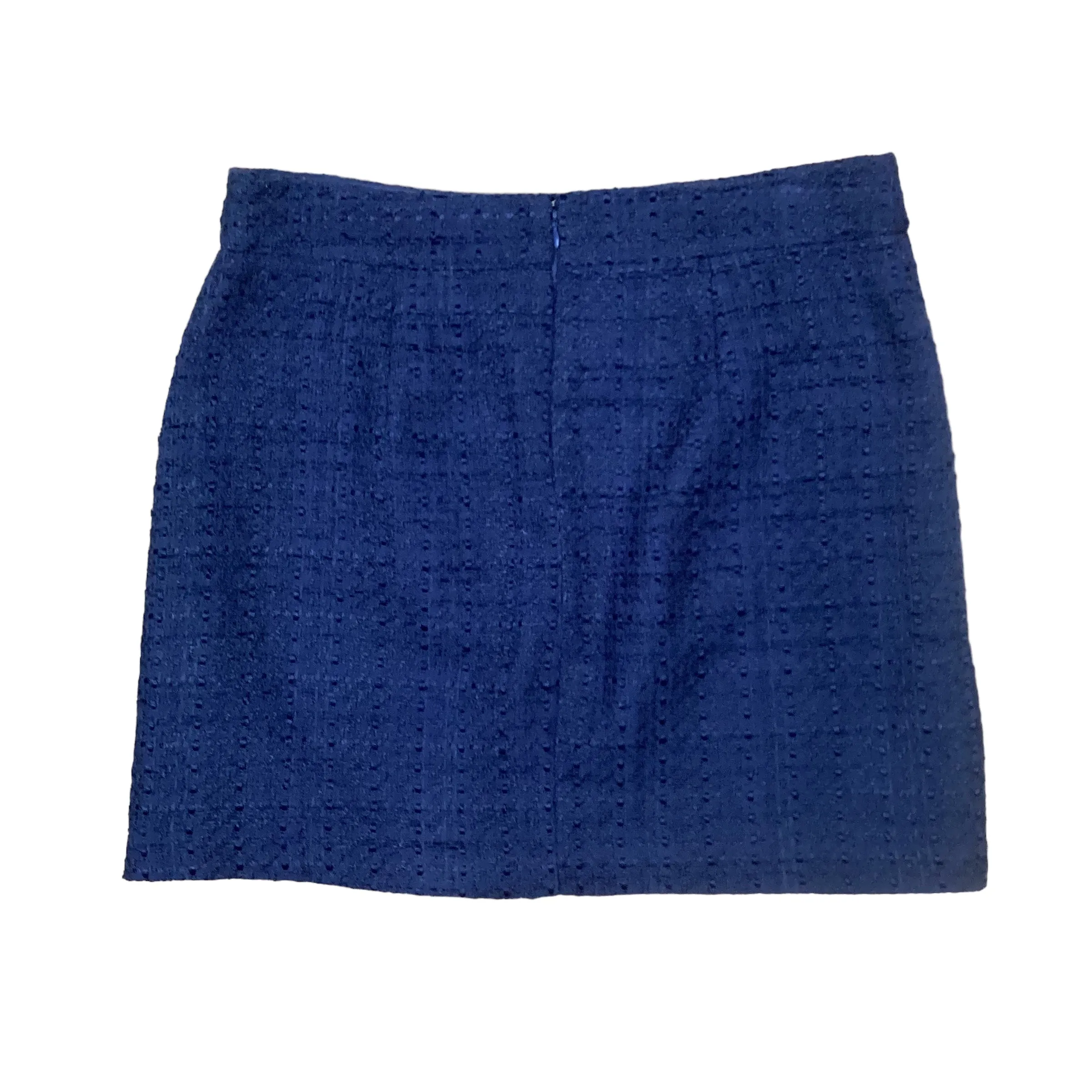 Blue Skirt Mini & Short Loft, Size 10