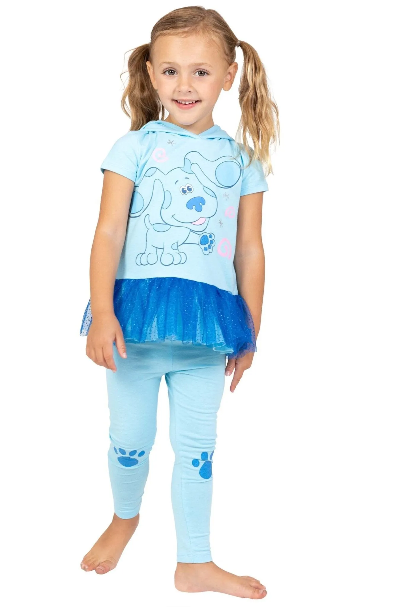 Blue's Clues & You! Cosplay Costume T-Shirt Dress Leggings