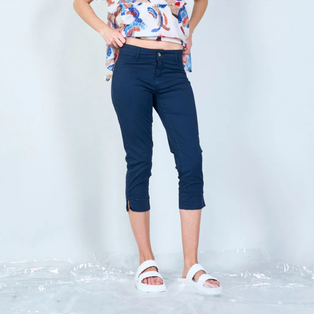 Bold cropped trousers wholesale