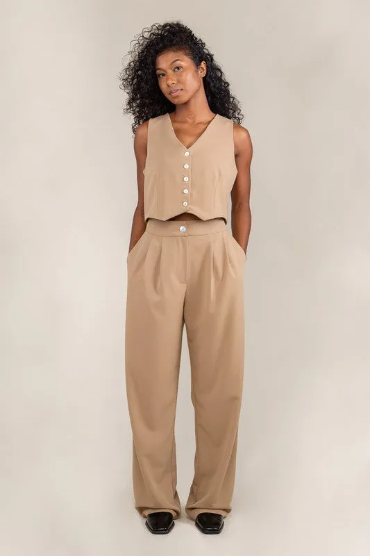 Bossy Pants Wide Leg Trousers