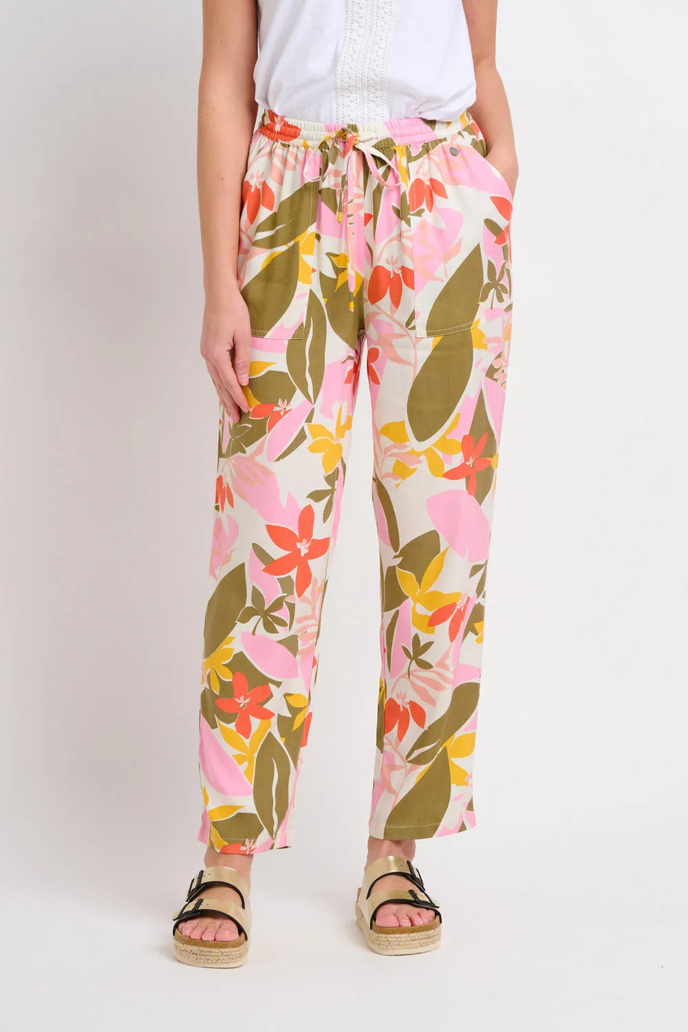 Brakeburn tropical palm pant