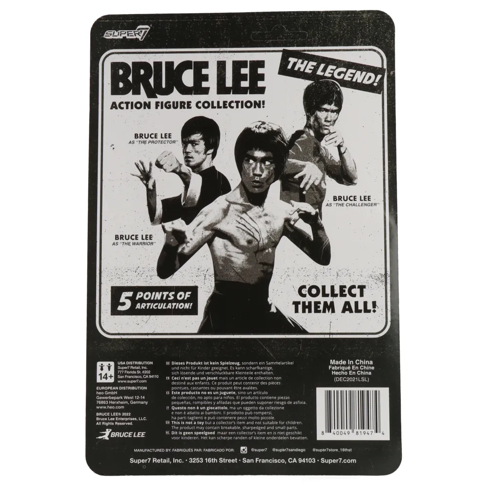 Bruce Lee - Bruce Lee Jumpsuit - ReAction Figures