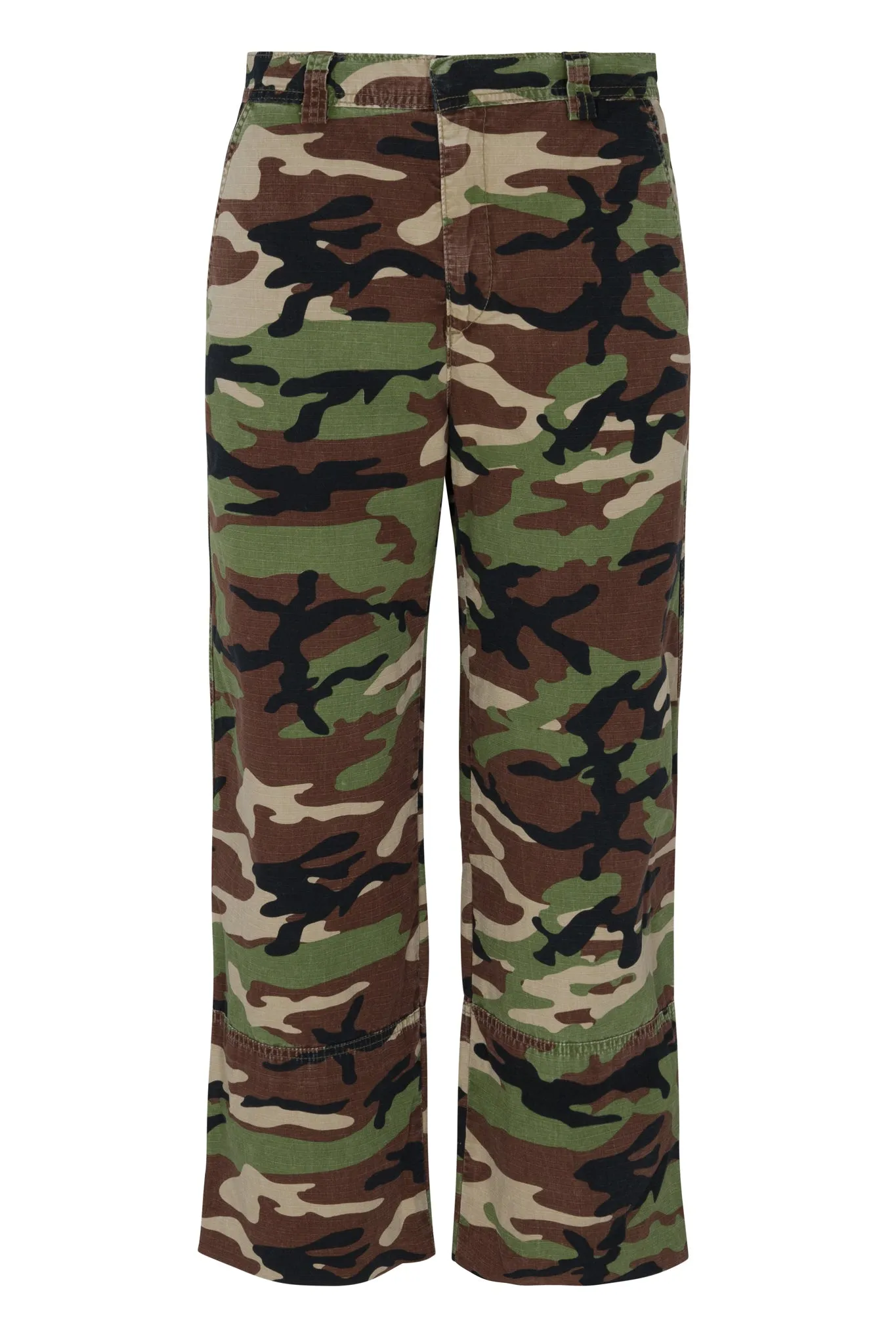 Camouflage Slash Pocket Trousers