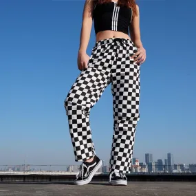 CHECKERED PANTS🖤