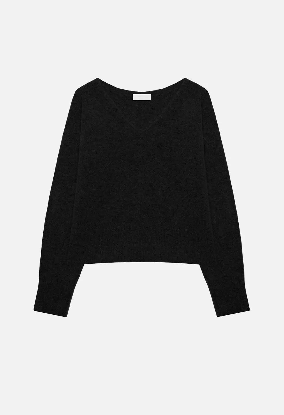 Cobalt Alpaca Sweater / Black