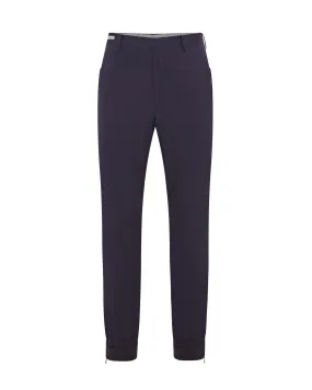 Corneliani Tech Stretch Pant With Elasticated Cuffs (Navy)