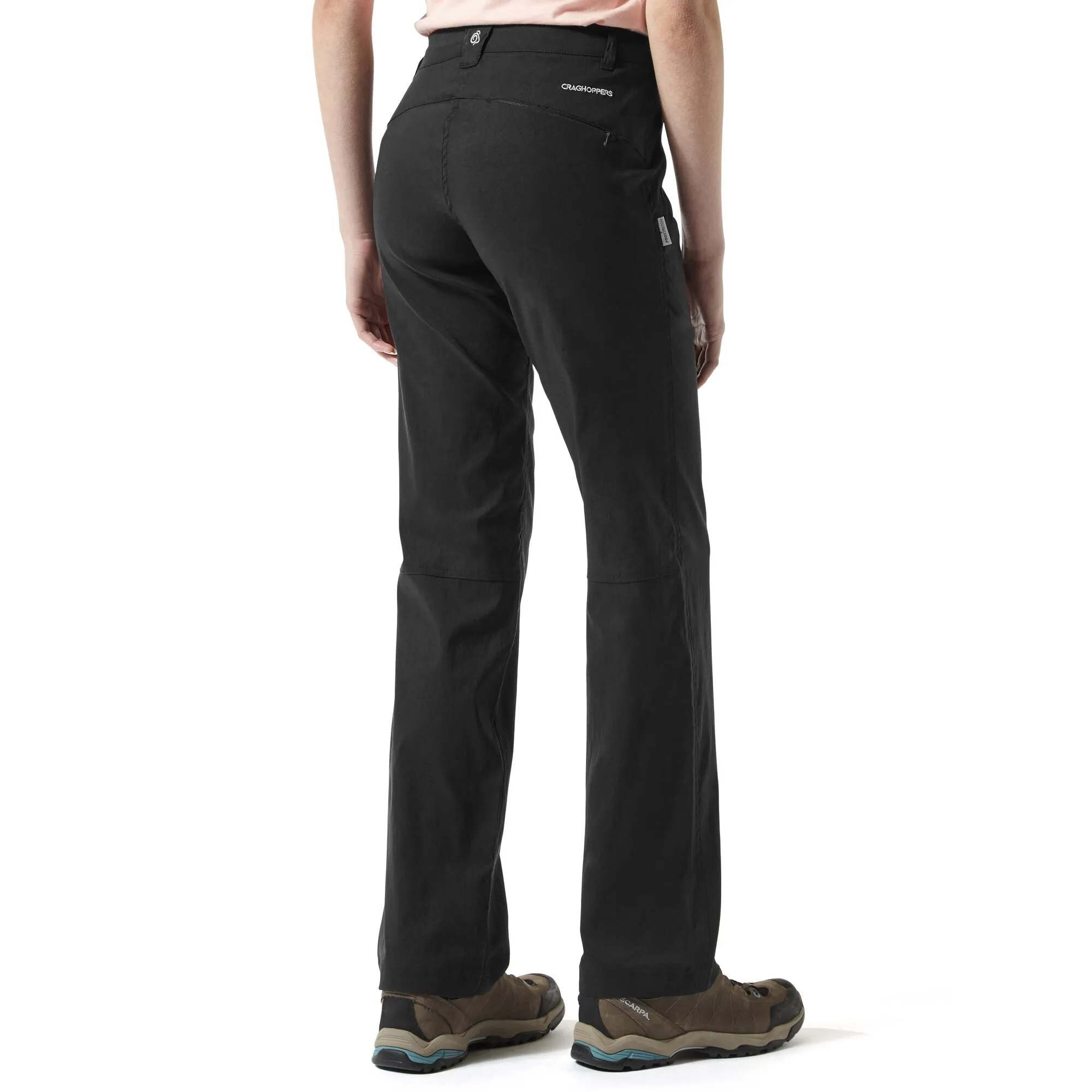 Craghoppers Ladies Kiwi Pro Stretch Trousers CWJ1280 -BLACK