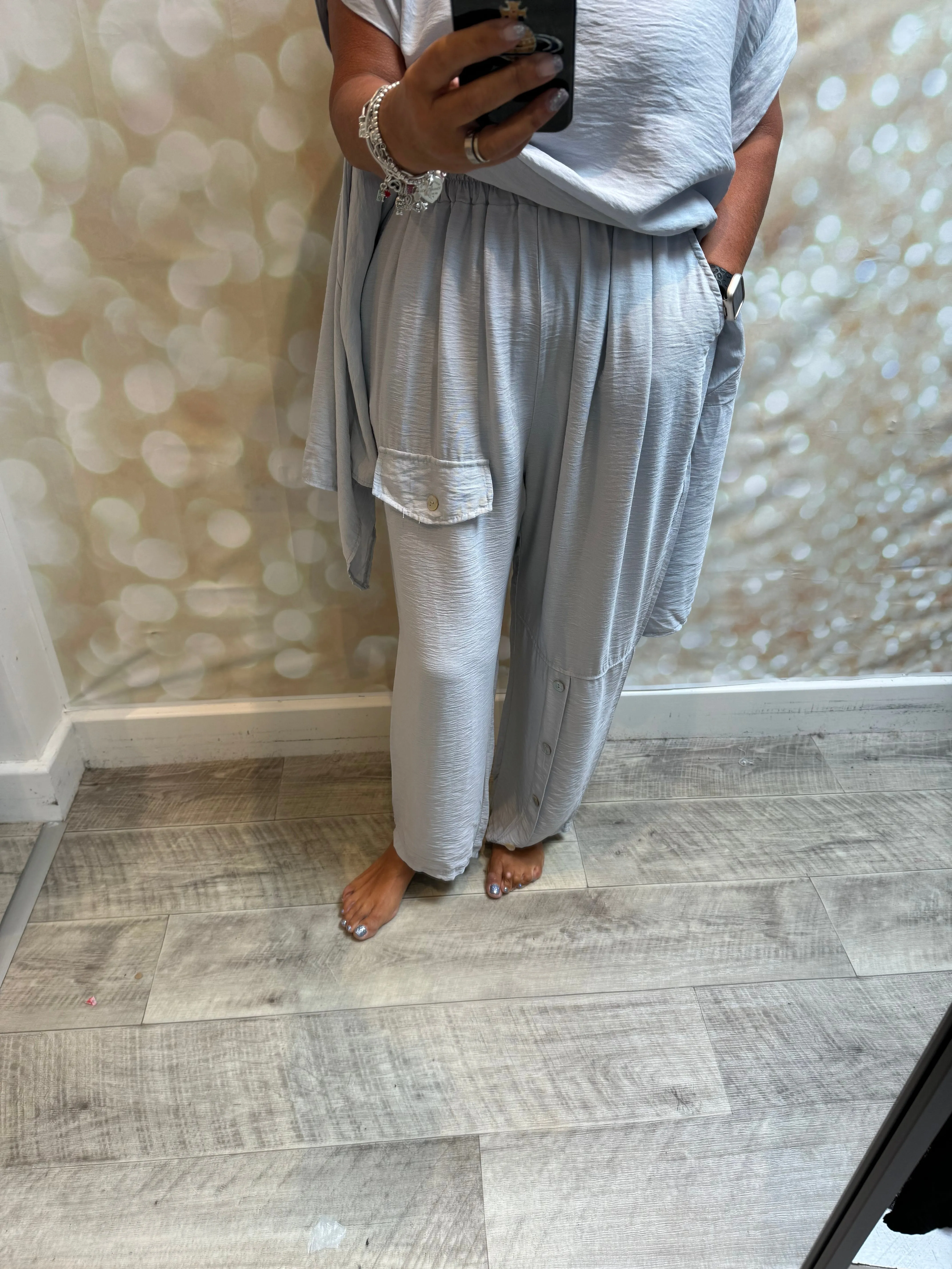 Curve 2 Piece Trousers/ Tunic Set