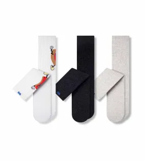 Cushion Crew Socks 3 Pack