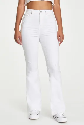 Daze Go Getter White Jean