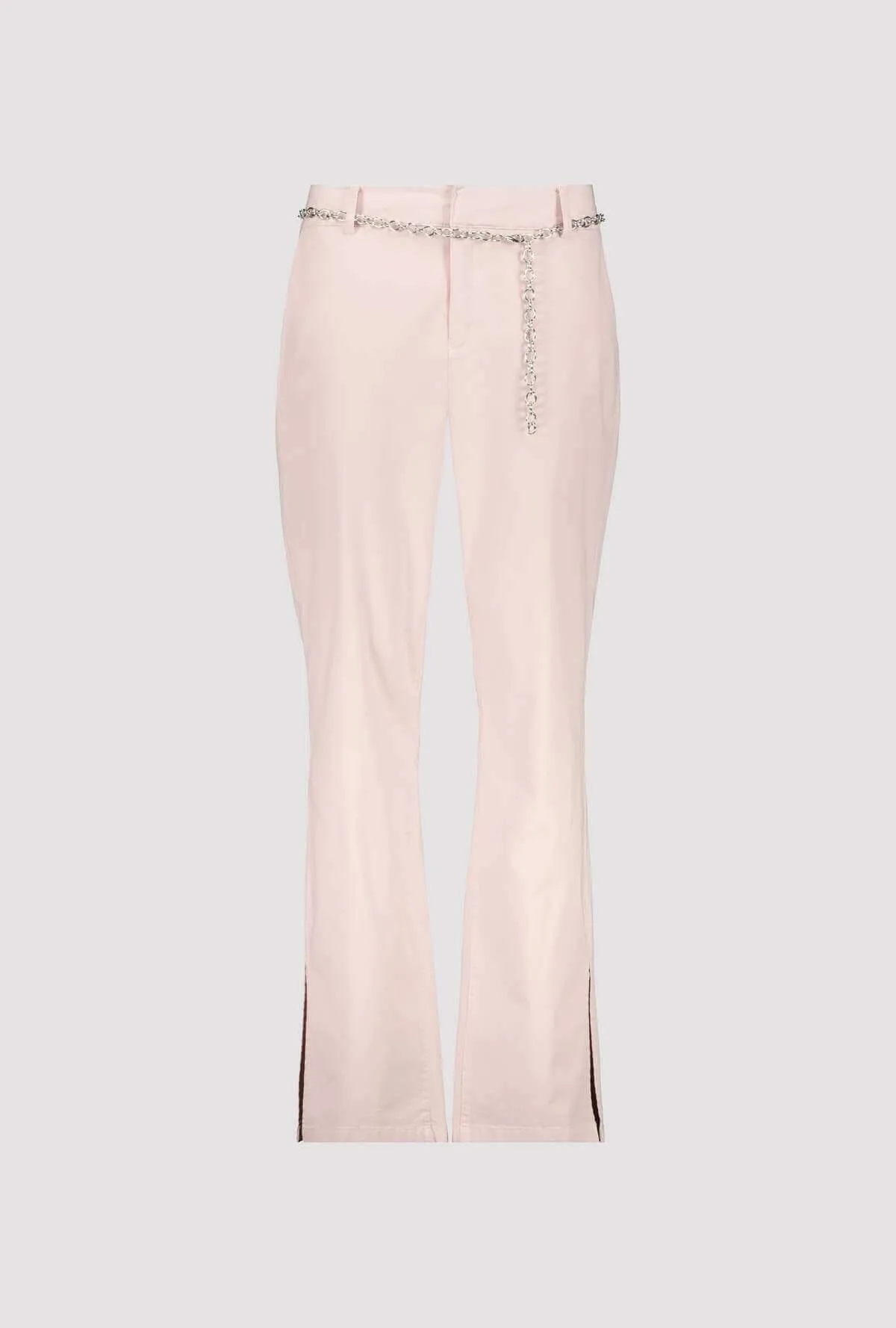 Detailed Belt Chino Pant - Baby Pink