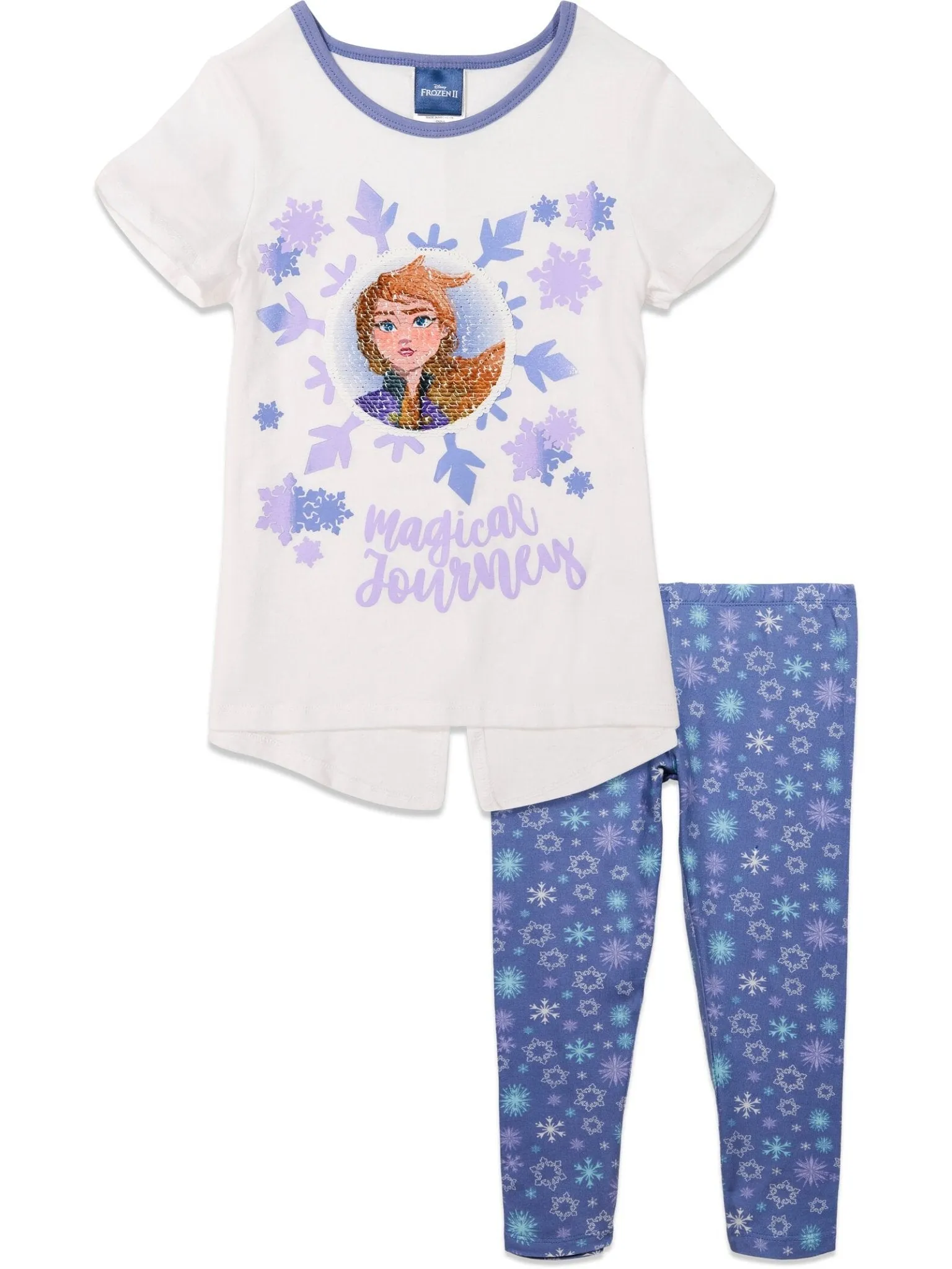 Disney Frozen Princess Anna T-Shirt and Leggings Outfit Set