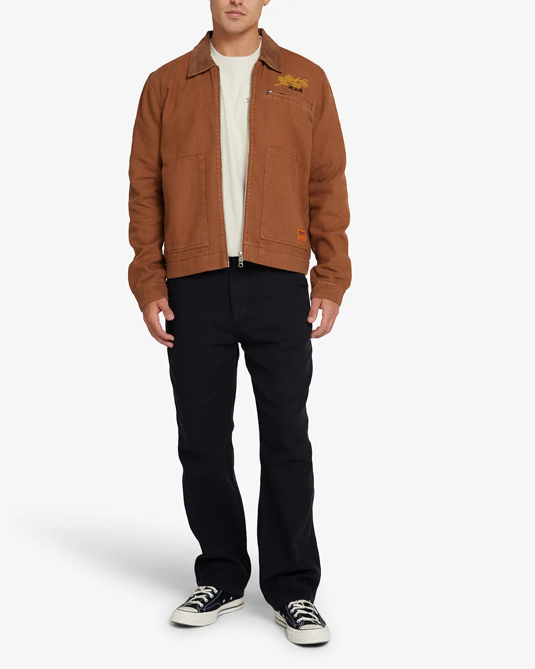 DUSTY OD JACKET - TOFFEE BROWN