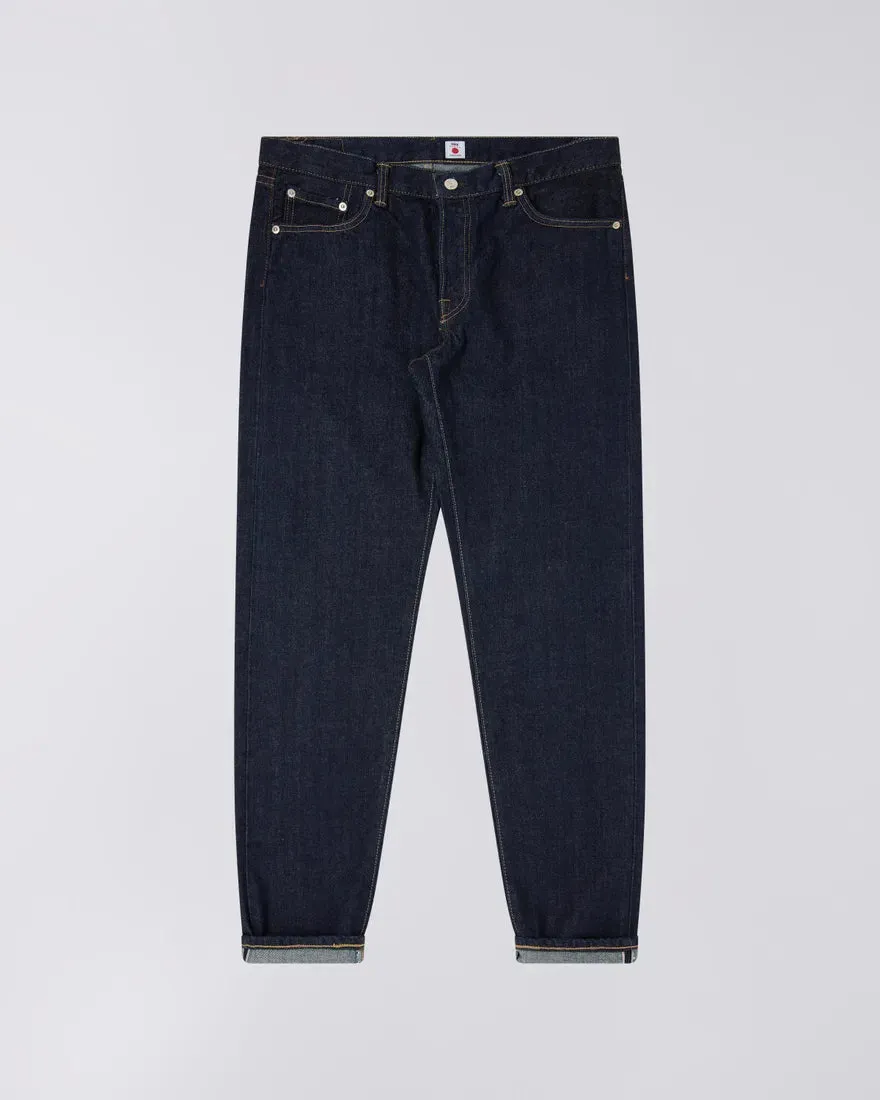 EDWIN - 14oz Kurabo Recycle Red Selvage Denim Wash - Blue Rinsed