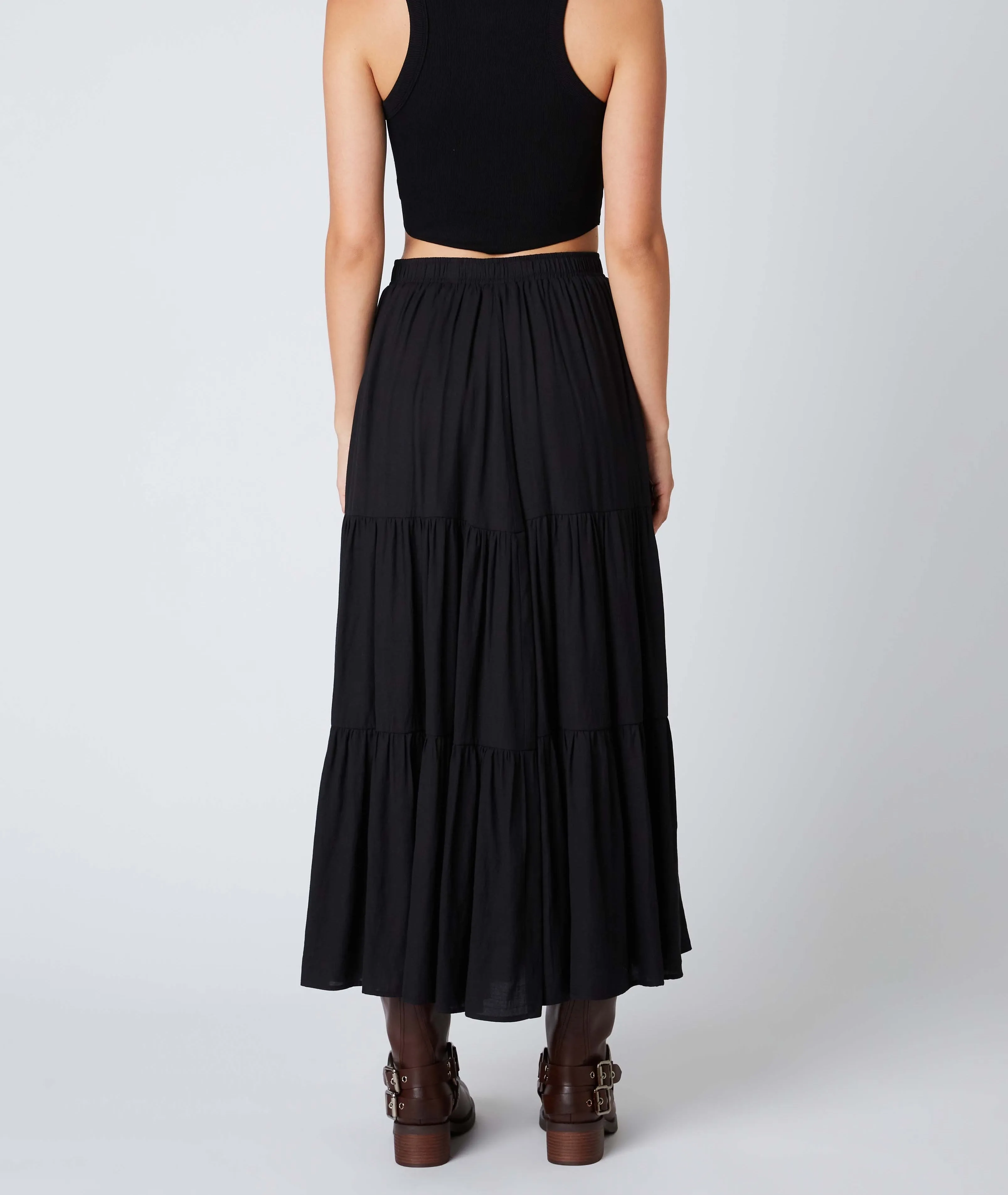 Felice Tiered Maxi Skirt