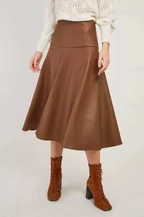 Gentiane Skirt - Brown