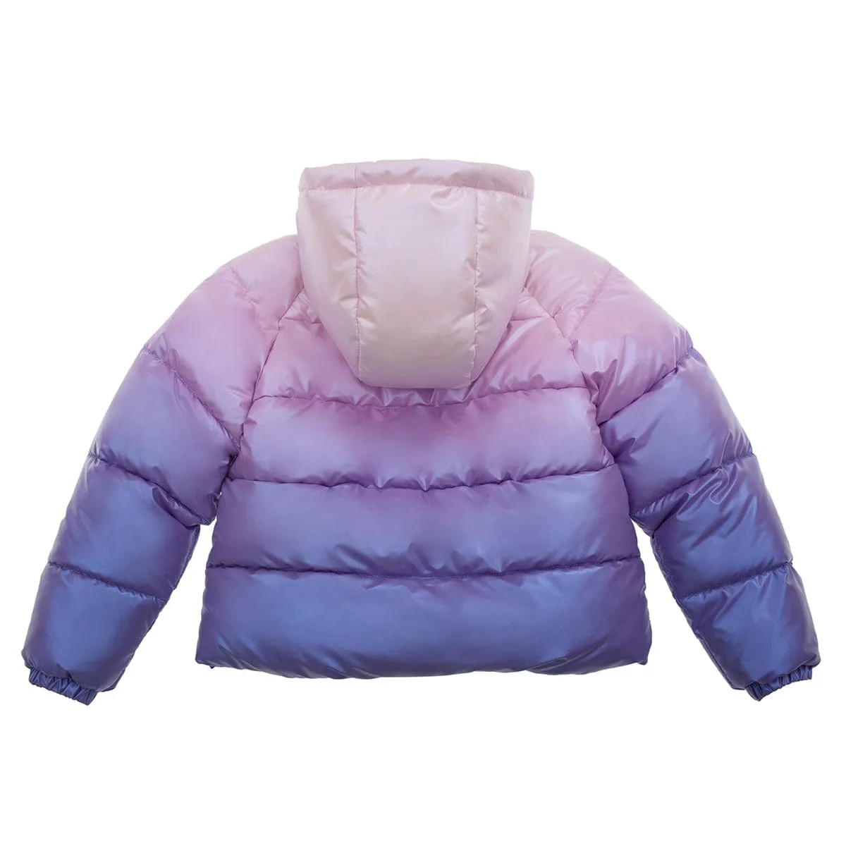 Girls' Heavyweight Puffer Jacket Sherpa Lined Bubble Coat