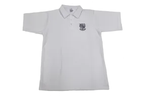 Golf Shirt M/M White  Emb - Westville Girls High School