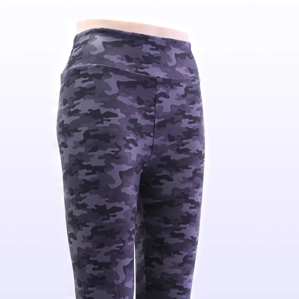 Gray Camo Leggings