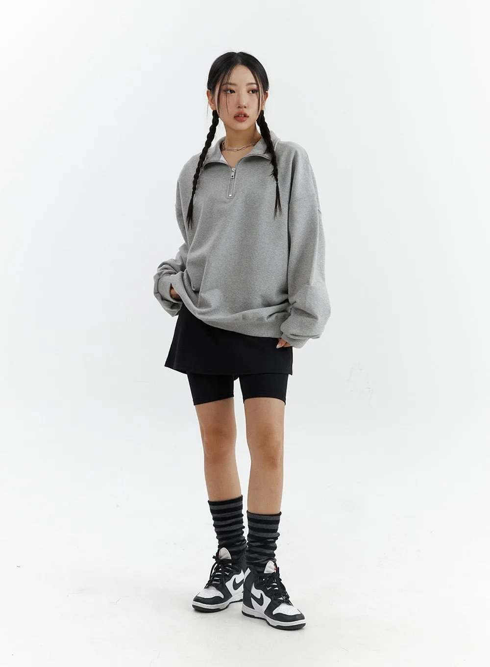 Half-Zip Sweatshirt (UNISEX) CJ424