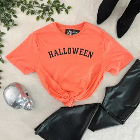 Halloween Tee - Heather Orange