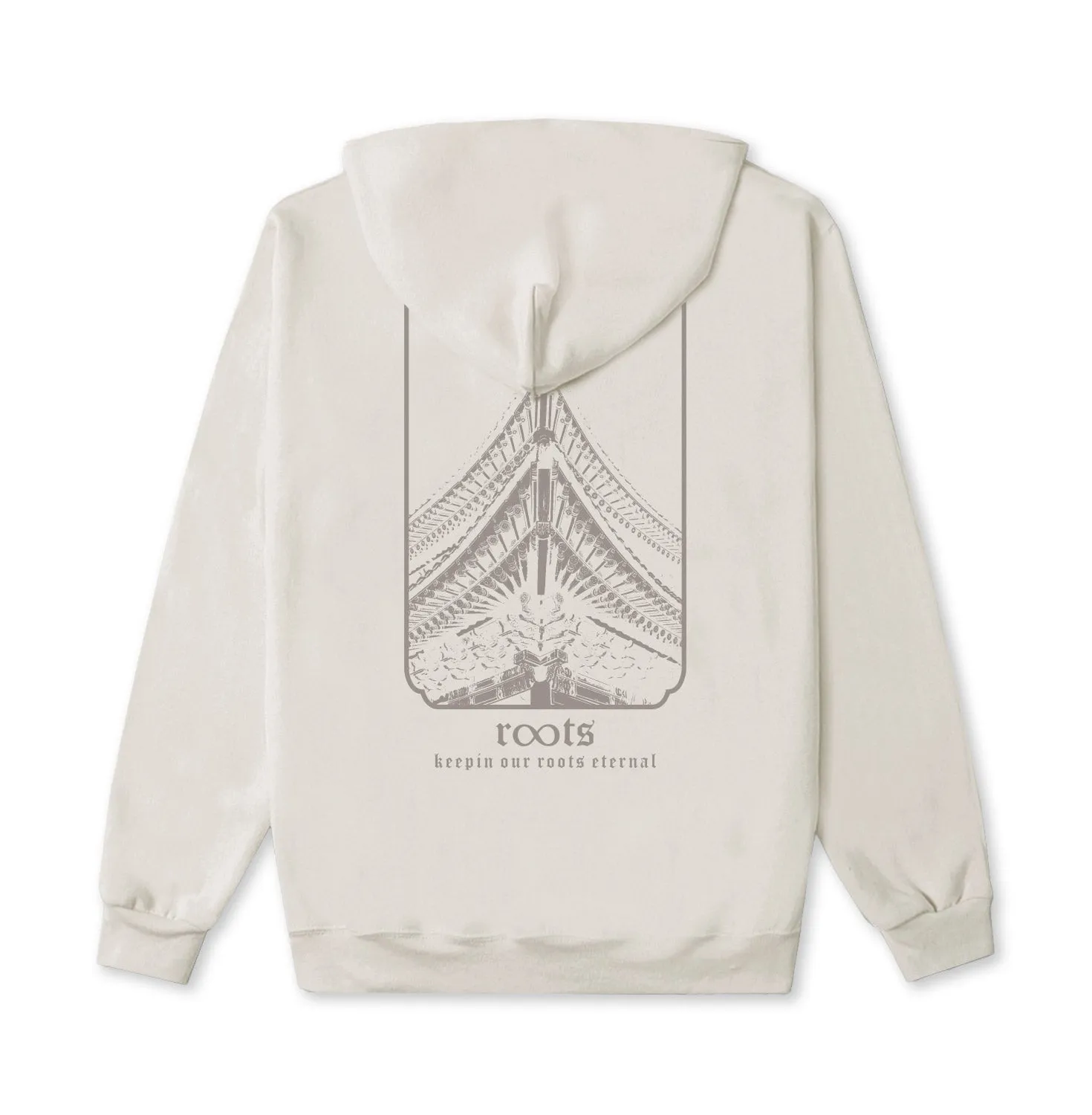 HANOK VILLAGE HOODIE (BONE)