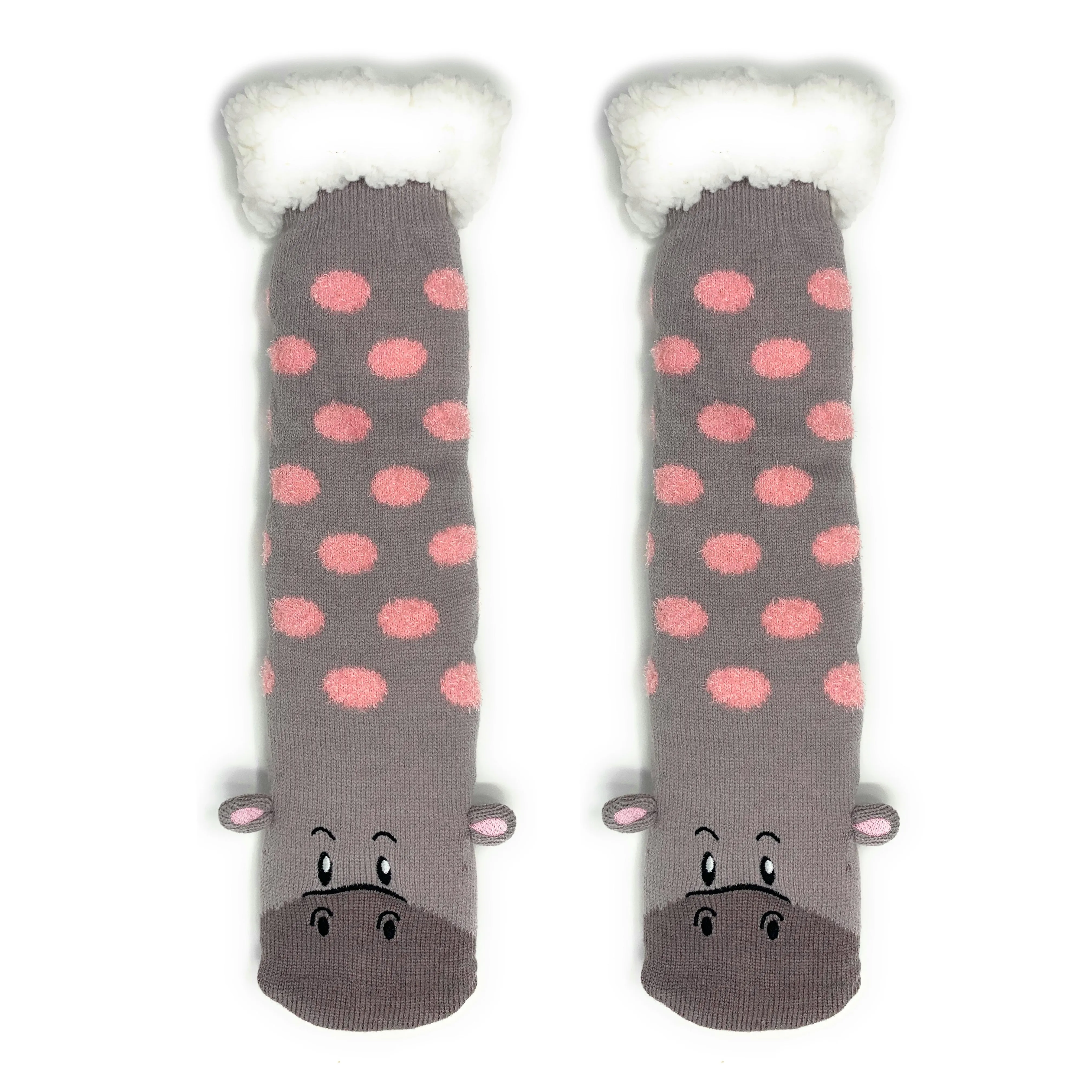 Hip Hippo Slipper Socks