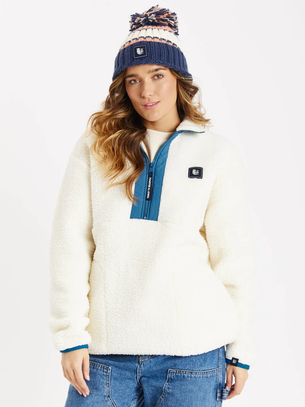 Iris 1/4 Zip Sherpa Fleece