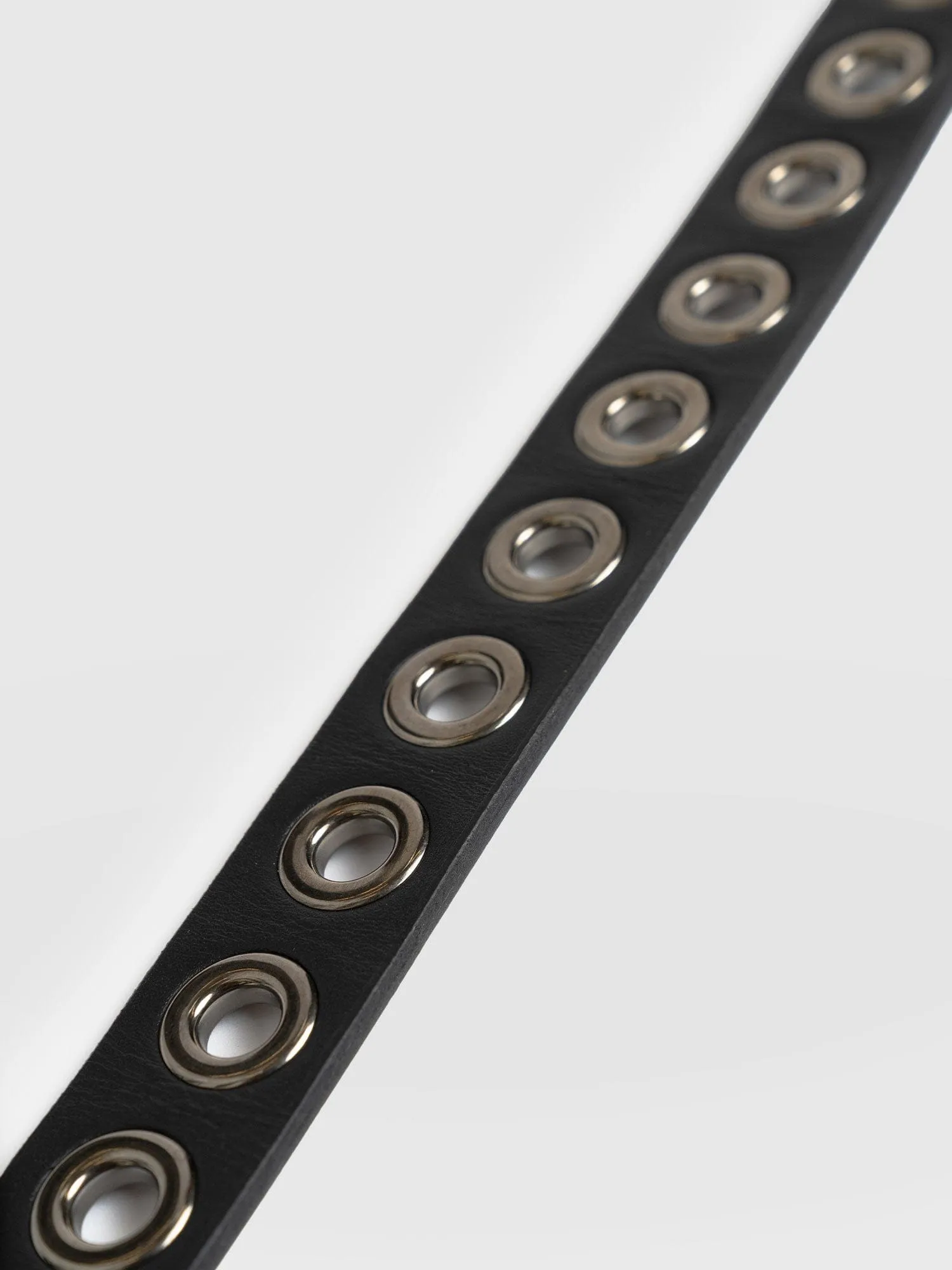 Jagger Eyelet Belt - Black