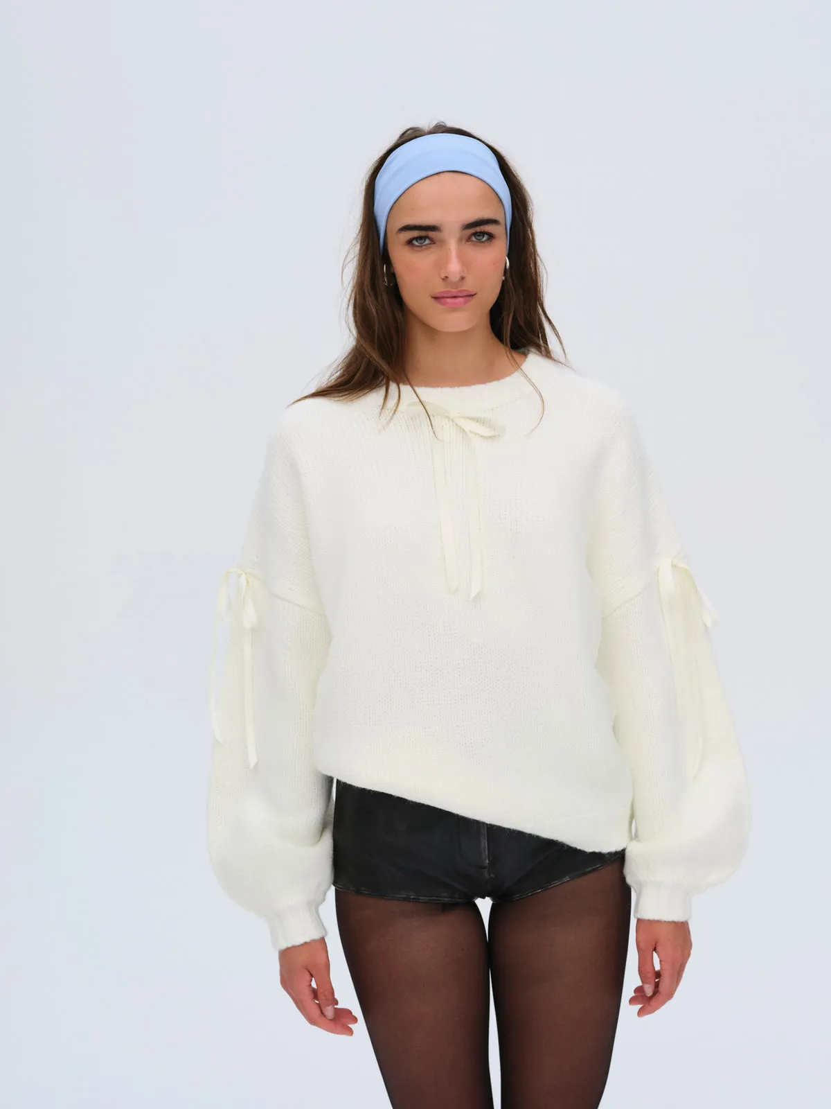 Jardin Oversized Sweater in Cream