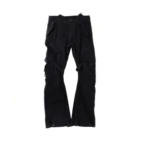 John Galliano Black Pocket Cargos