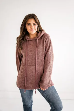 Kendra Sherpa Pullover Hoodie