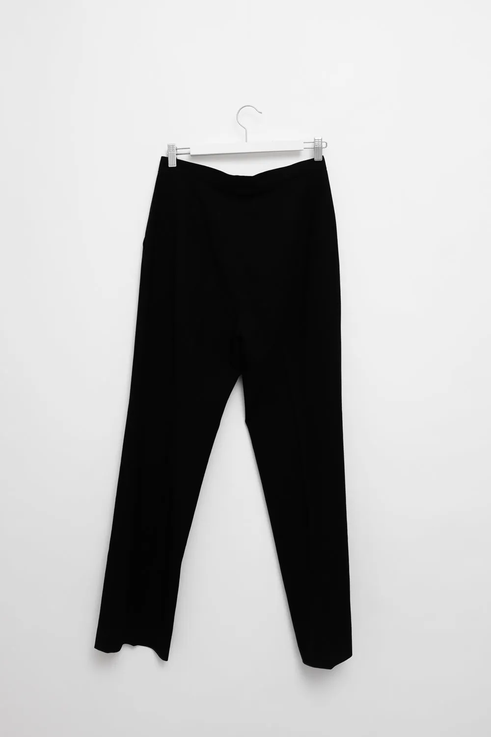 LAUREL VINTAGE WOOL BLACK PANTS