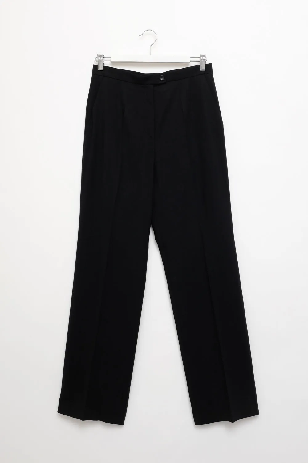 LAUREL VINTAGE WOOL BLACK PANTS