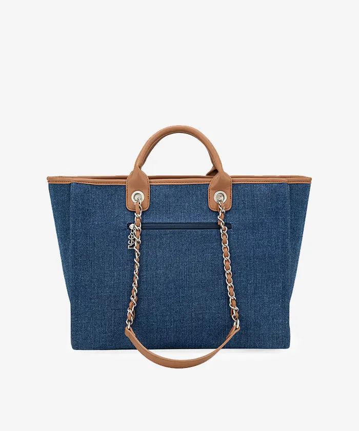 Lee Denim Canvas Tote Bag